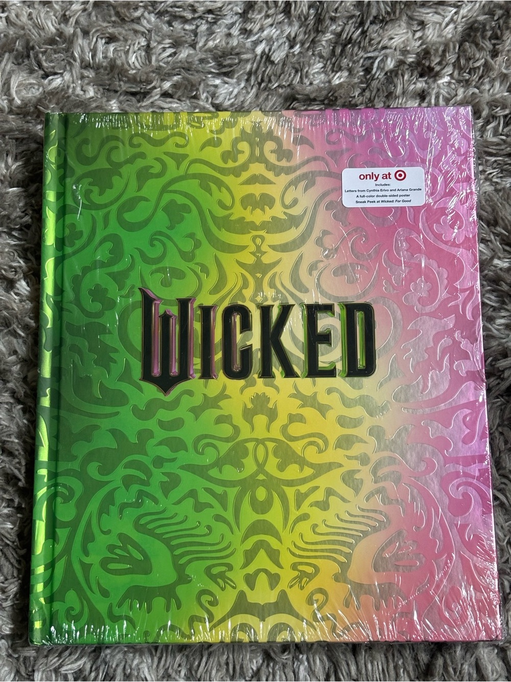 Wicked Hardcover Kids Book - Green/Yellow/Pink Cover